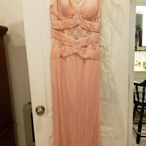 Formal Maxi Dress Grecian 100% Silk